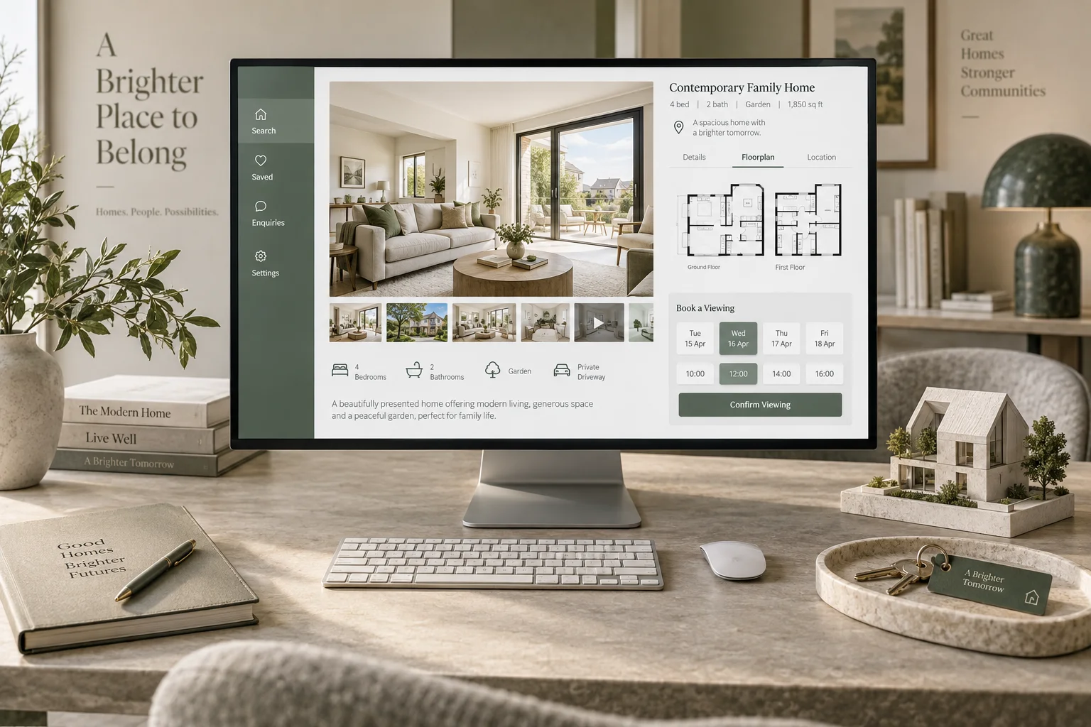 Immobilien · Konzeptbild · Keine Kundenreferenz